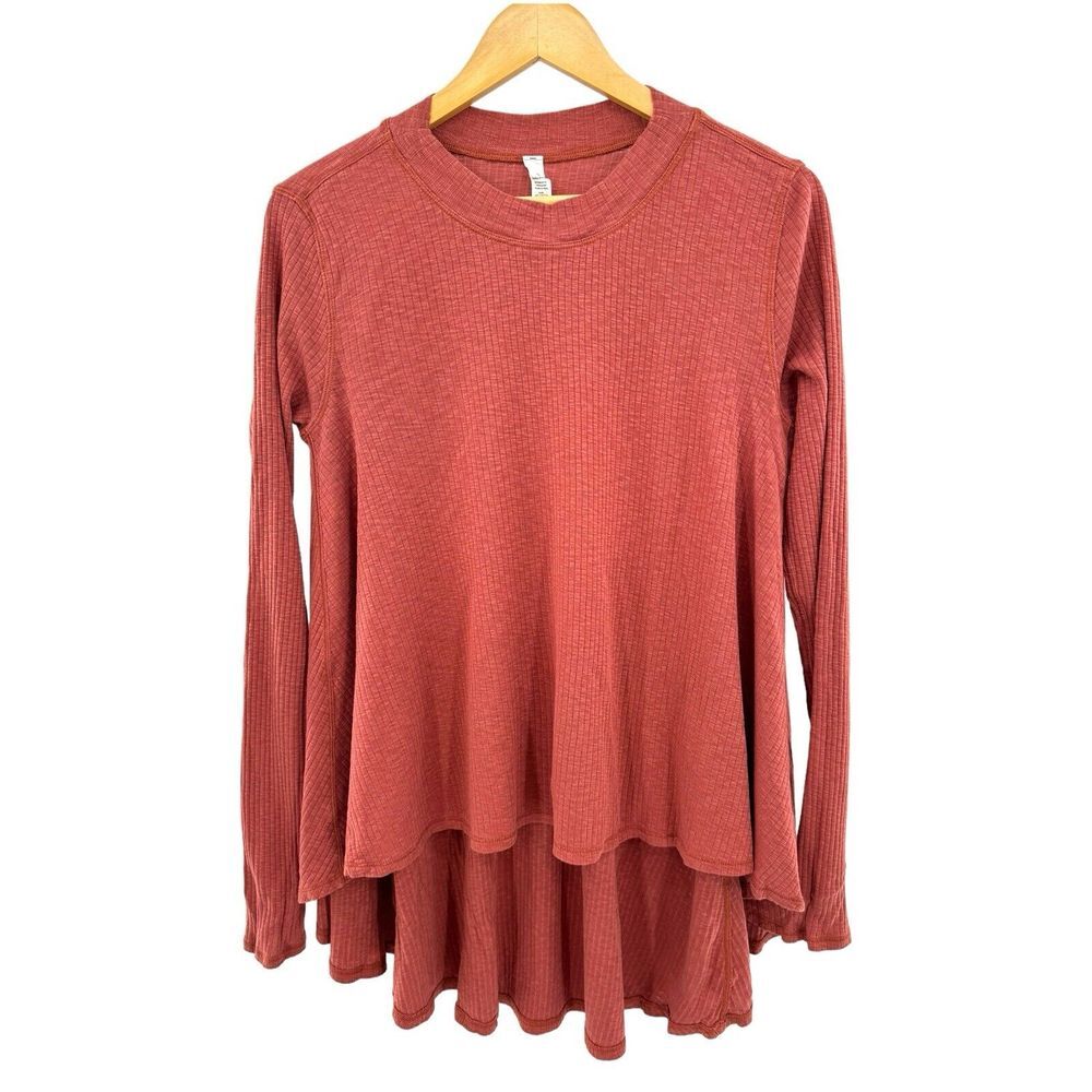 Lululemon Dare to Drape Long Sleeve‎ Shirt Tencel Womens Size Small Rustic Clay
